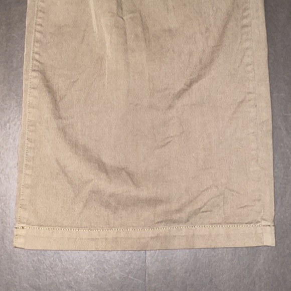 Blank NYC Size 27 Green Brown Button Fly Wide Leg Pants - Picture 11 of 12